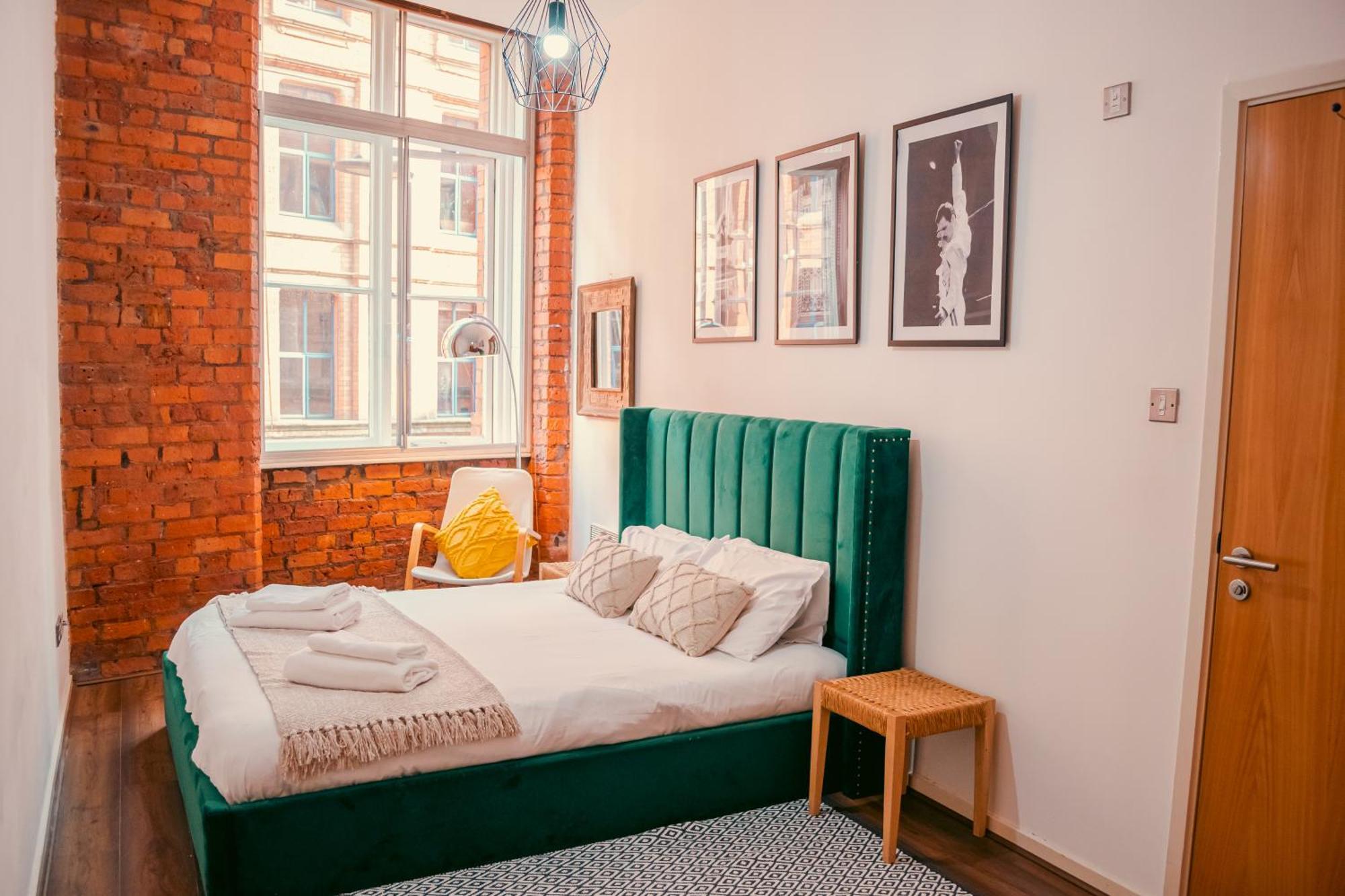 Chic Georgian Flat In Central Manchester Buitenkant foto
