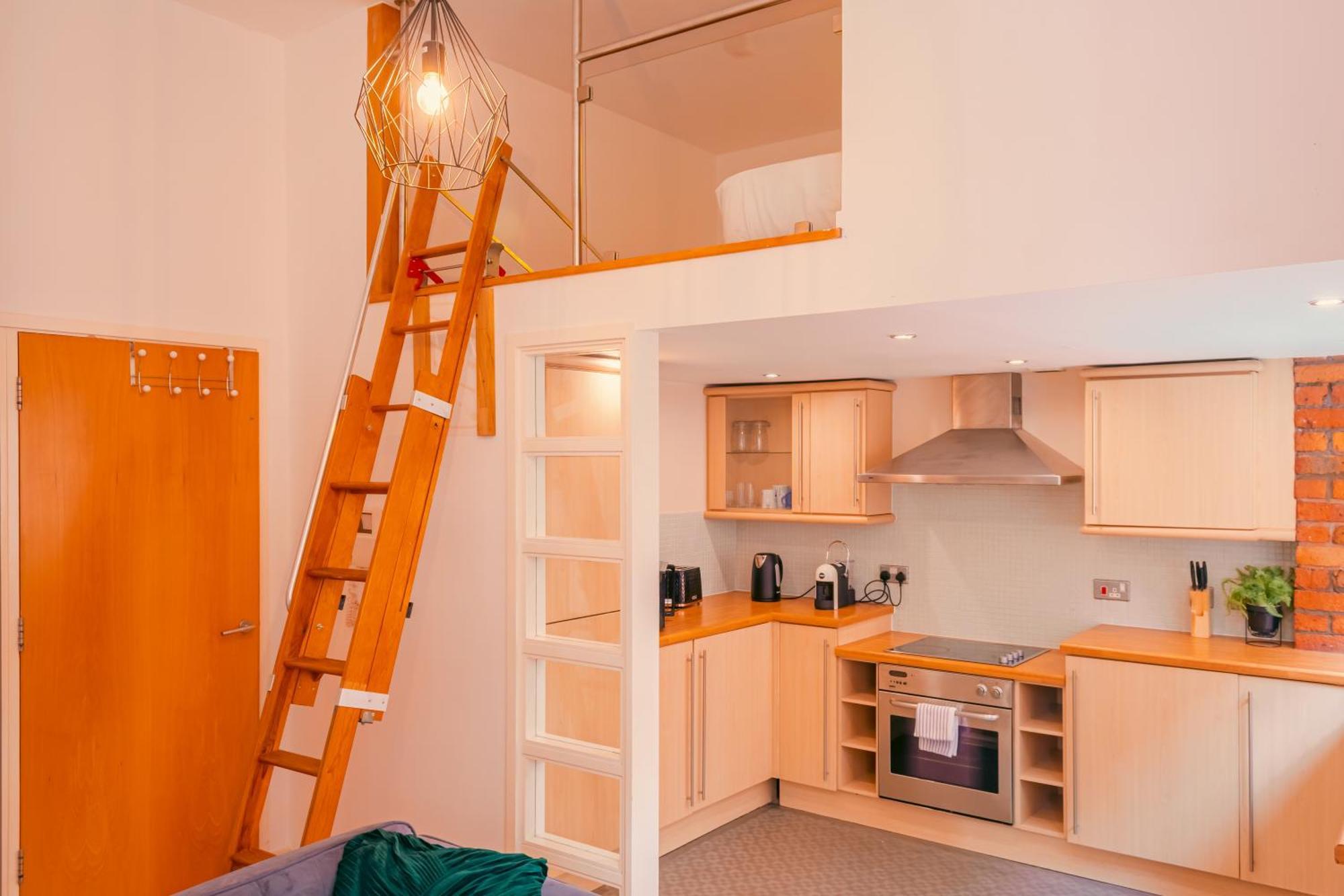 Chic Georgian Flat In Central Manchester Buitenkant foto
