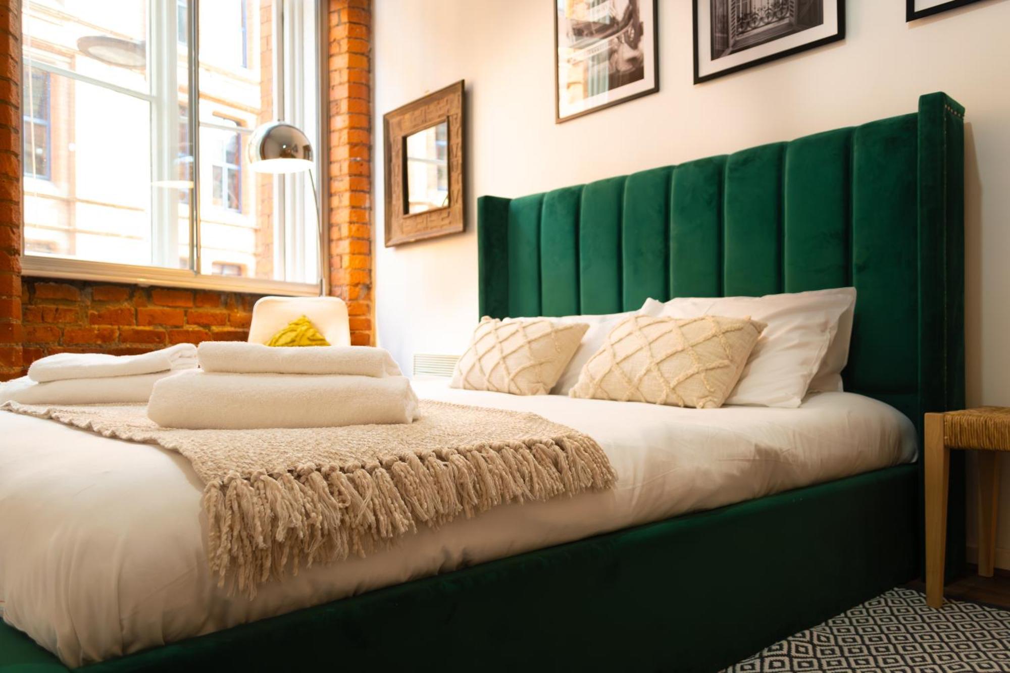 Chic Georgian Flat In Central Manchester Buitenkant foto