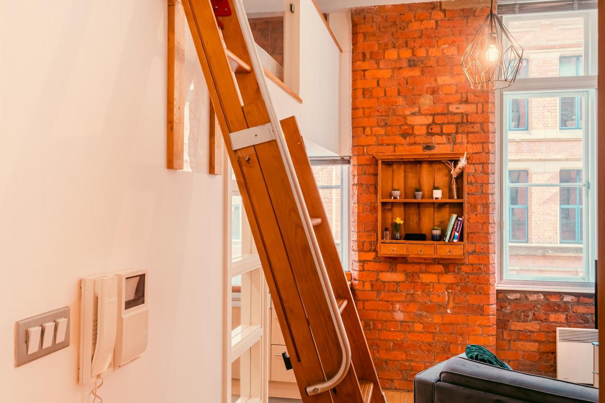 Chic Georgian Flat In Central Manchester Buitenkant foto